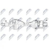 NTY NPW-CH-153 Antriebswelle Vorne Links Vorne Rechts für RAM Ram 1500 Crew Cab Pickup (DS) 1500 Crew Cab Pickup (DT) 1500 Extended Cab Pickup (DT)