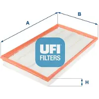Ufi Kraftstofffilter 55.144.00 Filtereinsatz 213mm für FIAT
