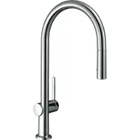 Hansgrohe Spültisch-Einhebelmischer 210 Talis M54 EcoSmart mit Ausziehbrause, 2jet, chrom
