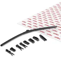 ASHIKA Flat Scheibenwischer für AUDI A6 Avant (4F5, C6) Rahmenlos 550mm
