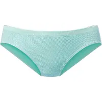 LASCANA Slip , Damen, Gr. 48/50, blau (air), Jersey, Obermaterial: 58% Baumwolle, 39% Polyamid, 3% Elasthan, figurbetont, Unterhosen Slip, aus angenehm weicher Baumwolle, Topseller