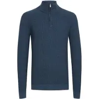 INDICODE JEANS Troyer "Stricktroyer IDJador", Herren, Gr. XXL, blau (navy), Obermaterial: 90% Baumwolle CO. 10% Polyamid PA., Pullover Troyer