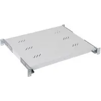 Triton Shelf with perforation 1U 150mm, Cremefarben, Grau