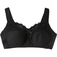 Sheego Bügelloser BH , Damen, Gr. 120, Cup D, schwarz, 83% Polyamid, 17% Elasthan, Wattierung:100% Polyester, BHs Bügelloser BH