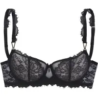 LASCANA Balconette-BH in Schwarz - 85D