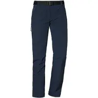 Schöffel Outdoorhose SCHÖFFEL "Pants Taibun L", Damen, Gr. 40, Normalgrößen, blau (8820, blau), Oberstoff : 68% Nylon 21% Polyester 11% Elasthan, Hosen Outdoorhose