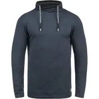 Blend Langarmshirt "Langarmshirt BHPallo", Herren, Gr. XXL, blau (navy), Obermaterial: 60% Baumwolle CO. 40% Polyester PES., Shirts Langarmshirt