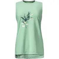 Schöffel Funktionsshirt SCHÖFFEL "Top Lisboa L", Damen, Gr. 42, grün (6055, grün), Oberstoff : 80% Polyester 15% Hanf 5% Elasthan, Rundhals, Shirts Funktionsshirt