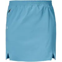 Schöffel Sweatrock SCHÖFFEL "Skirt Hestad1 L", Damen, Gr. 40, blau (8225, blau), Oberstoff : 85% Nylon 15% Elasthan Futter : 80% Nylon 20% Elasthan, Röcke Sweatrock