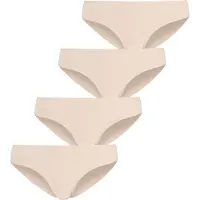 LASCANA Jazz-Pants Slips , Damen, Gr. 48/50, Jersey, beige (champagner), Jersey, Obermaterial: 95% Baumwolle, 5% Elasthan, unifarben, körpernah, Unterhosen Jazz-Pants Slips, aus elastischer Baumwolle