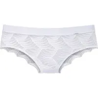 LASCANA Panty "Marla", Damen, Gr. 32/34, Spitze, weiß, Spitze, Obermaterial: 91% Polyamid, 9% Elasthan, körpernah, Unterhosen Panty, aus graphischer Spitze
