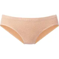 LASCANA Slip , Damen, Gr. 44/46, braun (toffee), Jersey, Obermaterial: 58% Baumwolle, 39% Polyamid, 3% Elasthan, figurbetont, Unterhosen Slip, aus angenehm weicher Baumwolle, Topseller