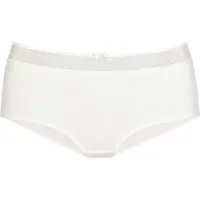 Nuance Panty , Damen, Gr. 48/50, beige (cream), Microtouch, Obermaterial: 85% Polyamid, 15% Elasthan, figurbetont, Unterhosen Panty, mit feiner Zierschleife und Schmuckaccessoire