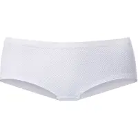 LASCANA Hipster , Damen, Gr. 48/50, Jersey, weiß, Jersey, Obermaterial: 58% Baumwolle, 39% Polyamid, 3% Elasthan, körpernah, Unterhosen Hipster, aus angenehm weicher Baumwolle