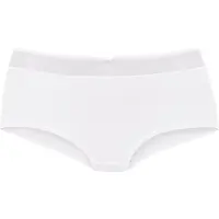 Nuance Panty , Damen, Gr. 32/34, weiß, Microtouch, Obermaterial: 85% Polyamid, 15% Elasthan, körpernah, Unterhosen Panty, mit transparentem Bund und Zierschleife