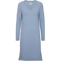 Oxmo Strickkleid OXIda in Blau | Gr.: XS