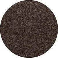 Ayyildiz Teppiche Teppich TEPPICHE "Nizza 1800, auch in Rund erhältlich", braun, H:7mm Ø:200cm, Polypropylen, Teppiche, Teppich, pflegeleicht, leicht melierter Kurzflor, ringsum gekettelt, Wohnzimmer