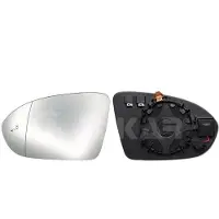 Alkar Spiegelglas, Außenspiegel 6451459 links für OPEL