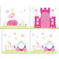 Vipack Spielvorhang Prinzessin Motiv für Pino Mittelschläferbett