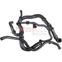 METZGER Kühlerschlauch Wasserschlauch für VW TIGUAN (5N) 2422004