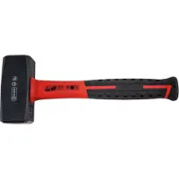 Connex Fäustel 1500 g Glasfaserstiel 2K-Gr. - rot / schwarz - Zwei-Komponentengr