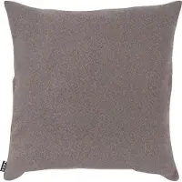 Hock Dekokissen H.O.C.K. "Livigno", grau (grau, unifarben), B:60cm H:10cm L:60cm, Baumwolle, Dekokissen_Sitzkissen_Kissenhüllen, Dekokissen, mit Wollhaptik, Kissenhülle mit Füllung, 1 Stück