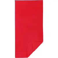 Egeria Handtücher "Micro Touch", rot, B:50cm L:100cm, Walkfrottee, Obermaterial: 100% Baumwolle, Handtücher, Handtücher, Streifenbordüre, extrem saugfähig & flauschig, 100% Baumwolle