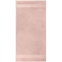 Lacoste Duschtuch "LLECROCO", rosa (rosepal), B:70cm L:140cm, Frottier, Obermaterial: 100% Baumwolle, Handtücher, Duschtuch, mit Label-Applikationen