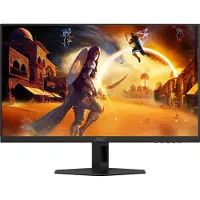 AOC 27G4XE, 68,6 cm (27"), 1920 x 1080 Pixel, Full HD, LCD, 1 ms, Schwarz, Grau