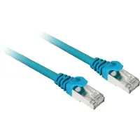 Sharkoon 4044951014743, 10 m, Cat6, S/FTP (S-STP), RJ-45, RJ-45, Grau