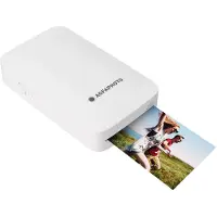 Agfa Realipix MINI P, Farbstoffsublimation, 291 x 300 DPI, 2.1" x 3.4" (5.3 x 8.6 cm), Bluetooth, Weiß