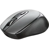 Trust Zaya, Beidhändig, Optisch, RF Wireless, 1600 DPI, Schwarz, Grau