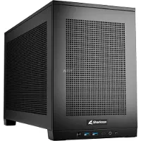 Sharkoon REBEL C20 ITX, PC, Schwarz, Mini-ITX, Metall, Gaming, 17,5 cm