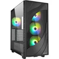 Sharkoon Rebel C80G RGB - Tower - ATX - Seitenteil mit Fenster (gehärtetes Glas)