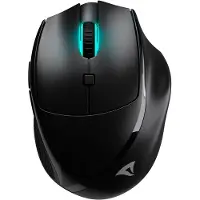 Sharkoon OfficePal M25W, rechts, Optisch, RF Wireless + USB Type-C, 4000 DPI, Schwarz
