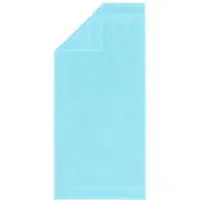 Egeria Handtücher "Manhatten Gold", blau (light blau), B:50cm L:100cm, Frottier, Obermaterial: 100% Baumwolle, Handtücher, Handtücher, Uni Programm mit Streifenbordüre, reine Baumwolle