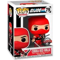 Funko POP! G.ijoe Cobra Roter Ninja Exklusive Figur