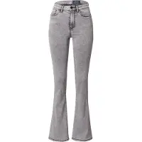 Noisy May Sallie Skinny Vi545lg Hochtaillierte Jeans Grau 26 / 30 Frau Grau 26