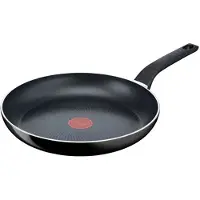 Tefal C27205, Rund, Allzweckpfanne, Titan, Aluminium, Thermo-Punkt, Keramik, Gas, Halogen