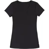Joha - Women's Blouse S/S - Merinounterwäsche Gr M schwarz