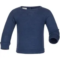 Engel - Kid's Baby Pullover - Merinoshirt Gr 98/104 blau