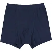 Joha - Boxershorts 100% Wool - Merinounterwäsche Gr L blau
