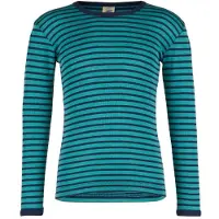 Engel - Kinder Unterhemd L/S - Merinounterwäsche Gr 152 türkis