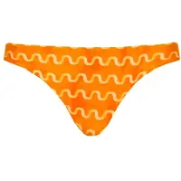 Seafolly - Women's Soundwave Hipster Tie Side - Bikini-Bottom Gr 44 orange
