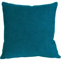 Gozze Dekokissen GÖZZE "Muri", blau (petrol, unifarben), B:40cm L:40cm, Obermaterial: 100% Polyester, Dekokissen_Sitzkissen_Kissenhüllen, Dekokissen, in vielen Unifarben