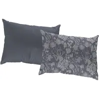 Adam Audio Dekokissen ADAM "Flower Cuveé Light", blau (indigo, geblümt), B:60cm L:40cm, Baumwolle, Dekokissen_Sitzkissen_Kissenhüllen, Dekokissen, mit Blumenmuster, Wendekissenhülle ohne Füllung, 1 Stück