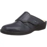 Finn Comfort Aussee Damen Clog blau Glattleder - Größe: 36
