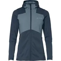 Vaude Damen Monviso Grid Fleecehoody nordic blue 36