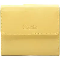 Esquire Leder Geldbörse Viktoria Little Wallet Yellow gelb