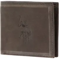 U.S. POLO ASSN. Geldbörse Rock Springs Horizontal Wallet Beige braun